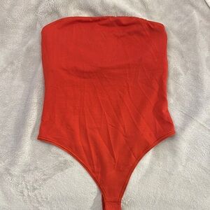 SOLD SKIMS Smooth Lounge Strapless Bodysuit Terra